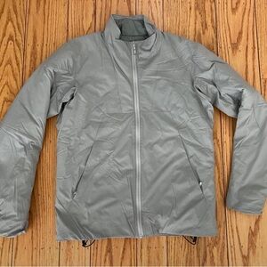 Arc'teryx Veilance Mionn IS insulated jacket in a grey/ash color